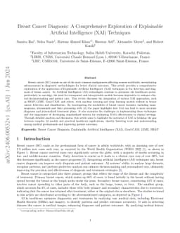 Breast Cancer Diagnosis: A Comprehensive Exploration of Explainable
  Artificial Intelligence (XAI) Techniques