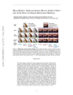 ParallelEdits: Efficient Multi-object Image Editing
