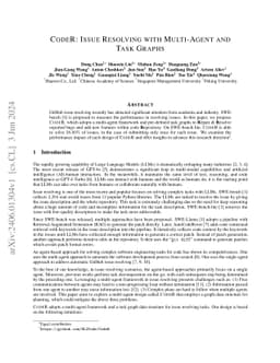 CodeR: Issue Resolving with Multi-Agent and Task Graphs