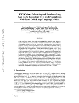 R2C2-Coder: Enhancing and Benchmarking Real-world Repository-level Code
  Completion Abilities of Code Large Language Models