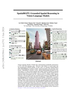 SpatialRGPT: Grounded Spatial Reasoning in Vision Language Model