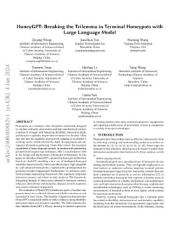HoneyGPT: Breaking the Trilemma in Terminal Honeypots with Large Language Model