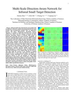 Multi-Scale Direction-Aware Network for Infrared Small Target Detection