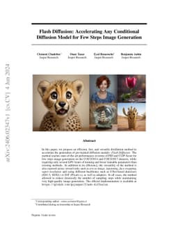 Flash Diffusion: Accelerating Any Conditional Diffusion Model for Few
  Steps Image Generation