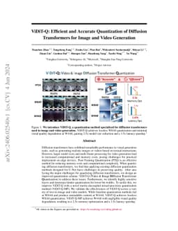 ViDiT-Q: Efficient and Accurate Quantization of Diffusion Transformers for Image and Video Generation