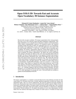 Open-YOLO 3D: Towards Fast and Accurate Open-Vocabulary 3D Instance Segmentation