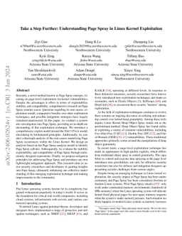 Take a Step Further: Understanding Page Spray in Linux Kernel
  Exploitation
