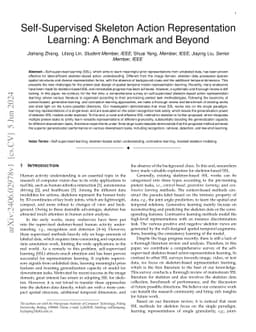 Self-Supervised Skeleton-Based Action Representation Learning: A
  Benchmark and Beyond