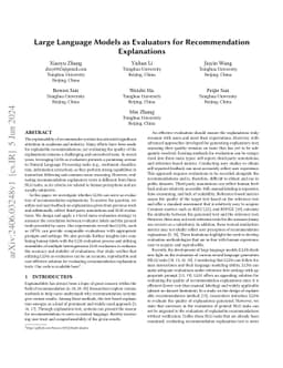 Large Language Models as Evaluators for Recommendation Explanations
