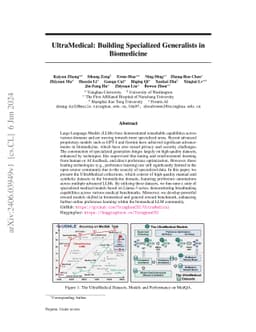 UltraMedical: Building Specialized Generalists in Biomedicine