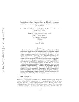 Bootstrapping Expectiles in Reinforcement Learning