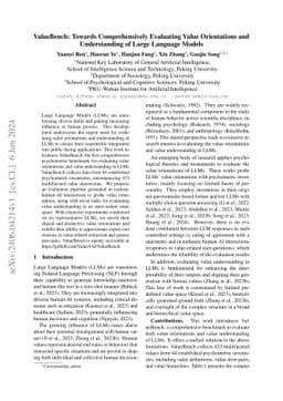 ValueBench: Towards Comprehensively Evaluating Value Orientations and
  Understanding of Large Language Models