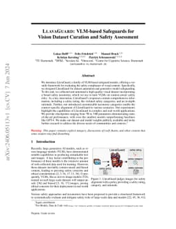 LlavaGuard: An Open VLM-based Framework for Safeguarding Vision Datasets and Models