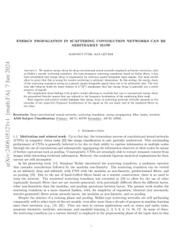 Energy Propagation in Scattering Convolution Networks Can Be Arbitrarily
  Slow