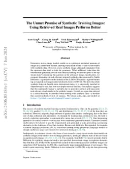 The Unmet Promise of Synthetic Training Images: Using Retrieved Real Images Performs Better