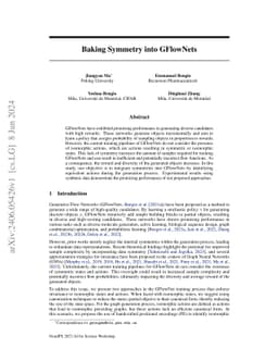 Baking Symmetry into GFlowNets