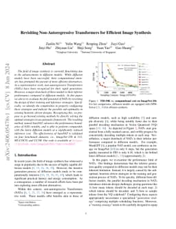 Revisiting Non-Autoregressive Transformers for Efficient Image Synthesis