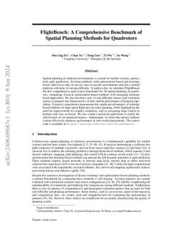 FlightBench: A Comprehensive Benchmark of Spatial Planning Methods for
  Quadrotors
