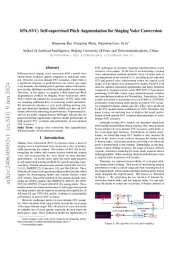 SPA-SVC: Self-supervised Pitch Augmentation for Singing Voice Conversion