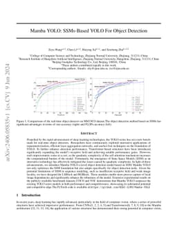 Mamba YOLO: SSMs-Based YOLO For Object Detection