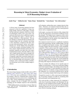 Reasoning in Token Economies: Budget-Aware Evaluation of LLM Reasoning
  Strategies