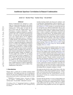 Mitigating Bias in Dataset Distillation