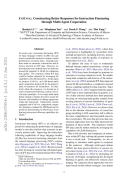 CoEvol: Constructing Better Responses for Instruction Finetuning through
  Multi-Agent Cooperation