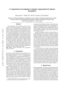 A Comprehensive Investigation on Speaker Augmentation for Speaker
  Recognition