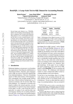 BookSQL: A Large Scale Text-to-SQL Dataset for Accounting Domain