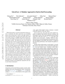 Valeo4Cast: A Modular Approach to End-to-End Forecasting