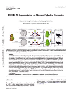 FSH3D: 3D Representation via Fibonacci Spherical Harmonics