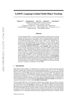 LaMOT: Language-Guided Multi-Object Tracking