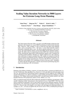 Scaling Value Iteration Networks to 5000 Layers for Extreme Long-Term
  Planning