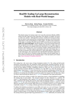 Real3D: Scaling Up Large Reconstruction Models with Real-World Images
