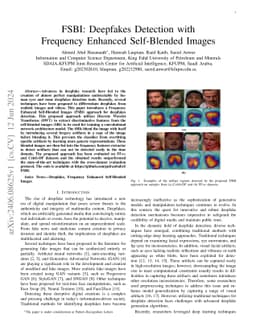 FSBI: Deepfakes Detection with Frequency Enhanced Self-Blended Images