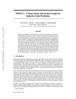 MOTI$\mathcal{VE}$: A Drug-Target Interaction Graph For Inductive Link
  Prediction