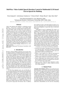 DubWise: Video-Guided Speech Duration Control in Multimodal LLM-based
  Text-to-Speech for Dubbing