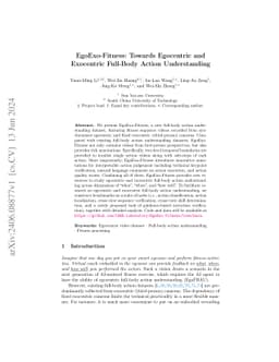 EgoExo-Fitness: Towards Egocentric and Exocentric Full-Body Action
  Understanding
