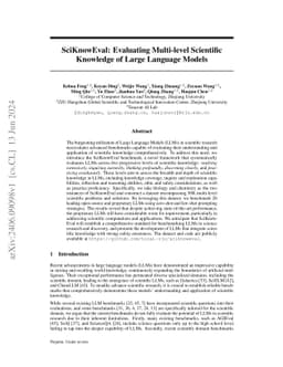 SciKnowEval: Evaluating Multi-level Scientific Knowledge of Large
  Language Models