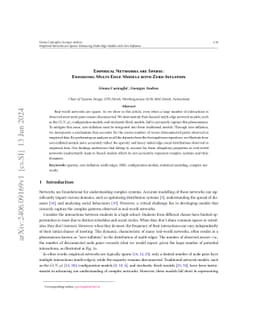 Empirical Networks are Sparse: Enhancing Multi-Edge Models with
  Zero-Inflation