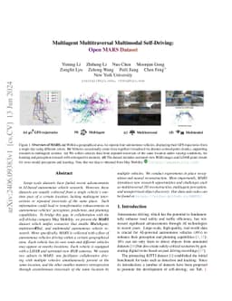 Multiagent Multitraversal Multimodal Self-Driving: Open MARS Dataset