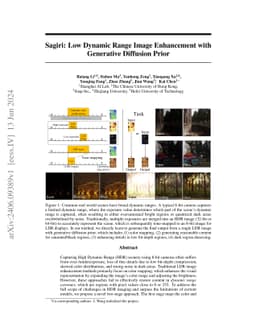 Sagiri: Low Dynamic Range Image Enhancement with Generative Diffusion
  Prior