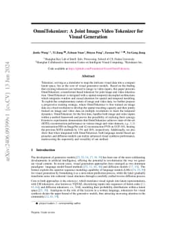 OmniTokenizer: A Joint Image-Video Tokenizer for Visual Generation