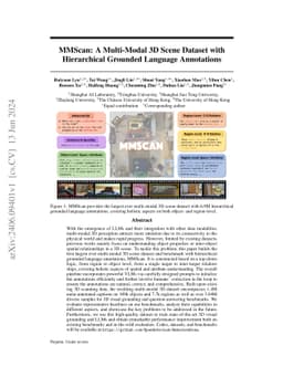 MMScan: A Multi-Modal 3D Scene Dataset with Hierarchical Grounded
  Language Annotations