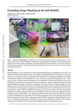 Grounding Image Matching in 3D with MASt3R