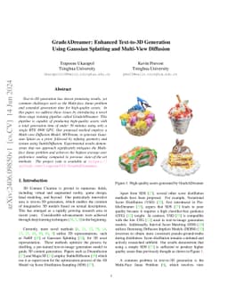 GradeADreamer: Enhanced Text-to-3D Generation Using Gaussian Splatting
  and Multi-View Diffusion