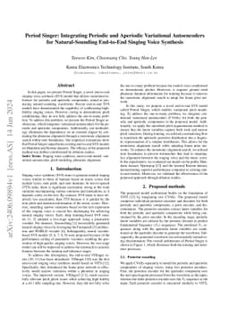 Period Singer: Integrating Periodic and Aperiodic Variational
  Autoencoders for Natural-Sounding End-to-End Singing Voice Synthesis