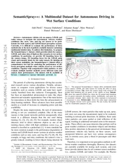 SemanticSpray++: A Multimodal Dataset for Autonomous Driving in Wet
  Surface Conditions
