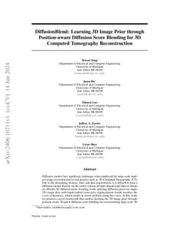 DiffusionBlend: Learning 3D Image Prior through Position-aware Diffusion
  Score Blending for 3D Computed Tomography Reconstruction