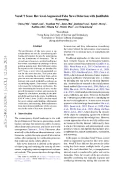 VeraCT Scan: Retrieval-Augmented Fake News Detection with Justifiable
  Reasoning